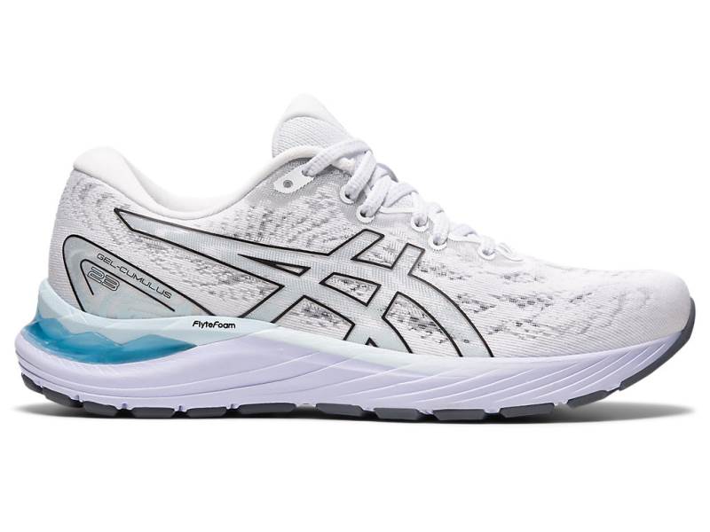 Dámské Běžecké Boty Asics GEL-CUMULUS 23 Bílé 57014JKHI